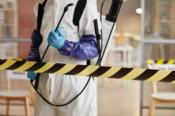 Professional Biohazard technician working in Red Bud, IL